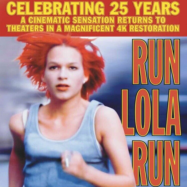 Run Lola Run 25th Anniversary： Showtimes for the 4K Restoration