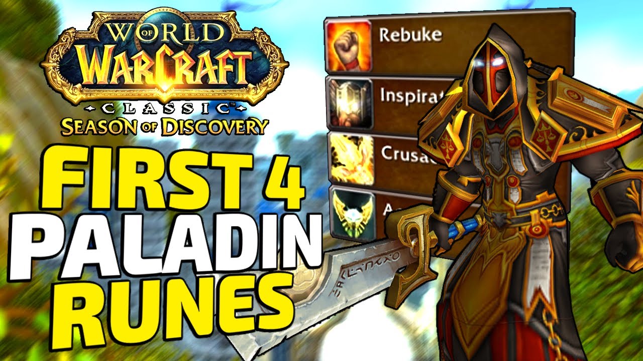 Paladin Runes Guide： Uncover the Best Runes in Season of Discovery