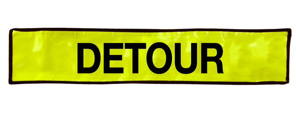 How Detour Sign Features Improve Traffic Flow and Safety