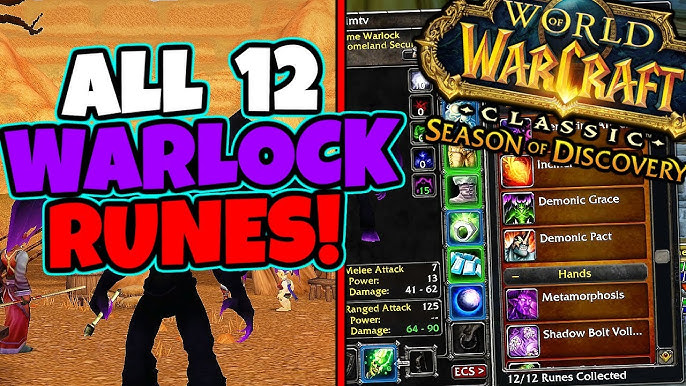 Top Warlock Runes for Season of Discovery： Enhance Your Gameplay