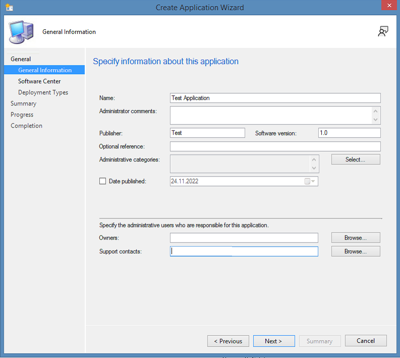 sccm copy a file in a package then run it