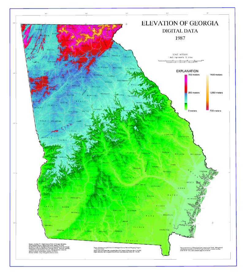 Discover the 6 Key Physical Features of Georgia's Landscape