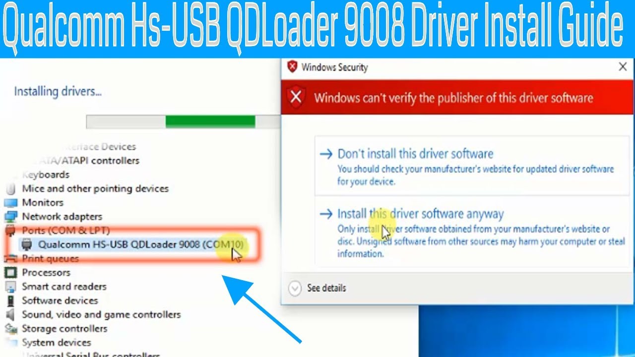 Installing Qualcomm Features on Local Hard Drive: Step-by-Step Instructions