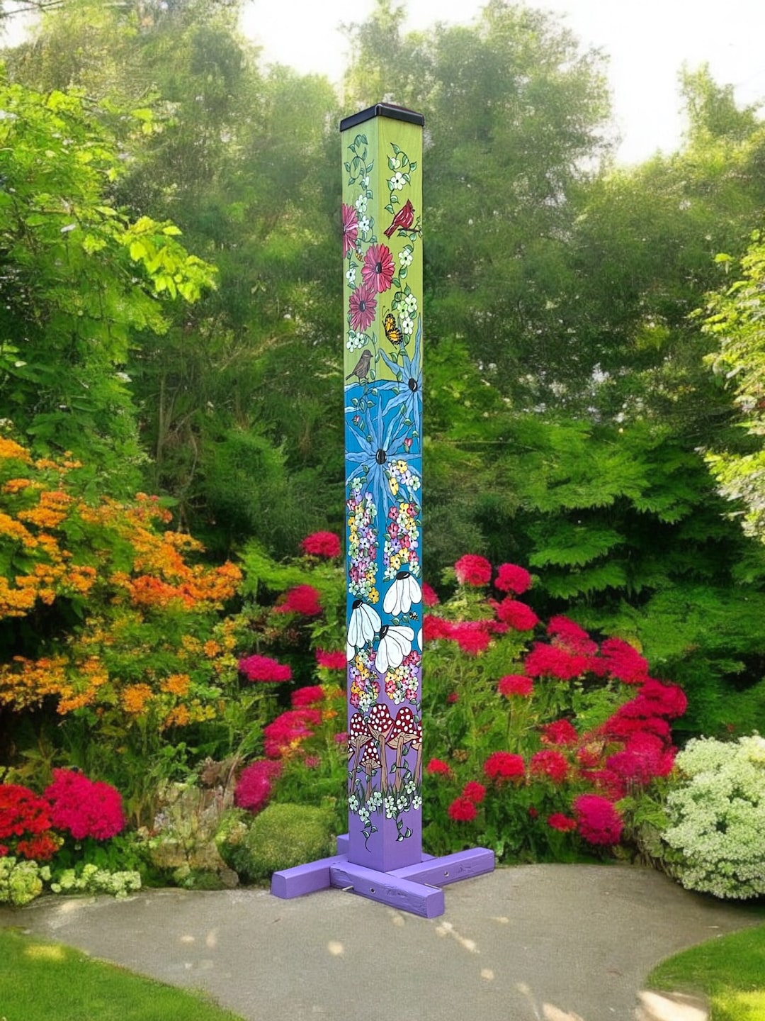 Handmade Garden Totems: The Perfect Touch for Your Outdoor Space