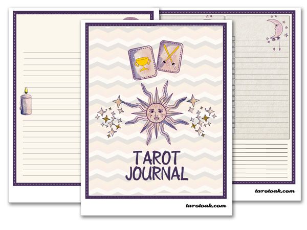 free tarot printables scrapbooking free