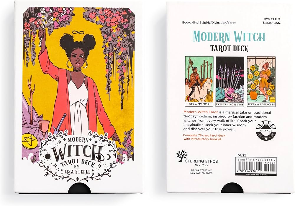 Discover the Magic of the Modern Witch Tarot Deck: A Bold and Stylish Deck