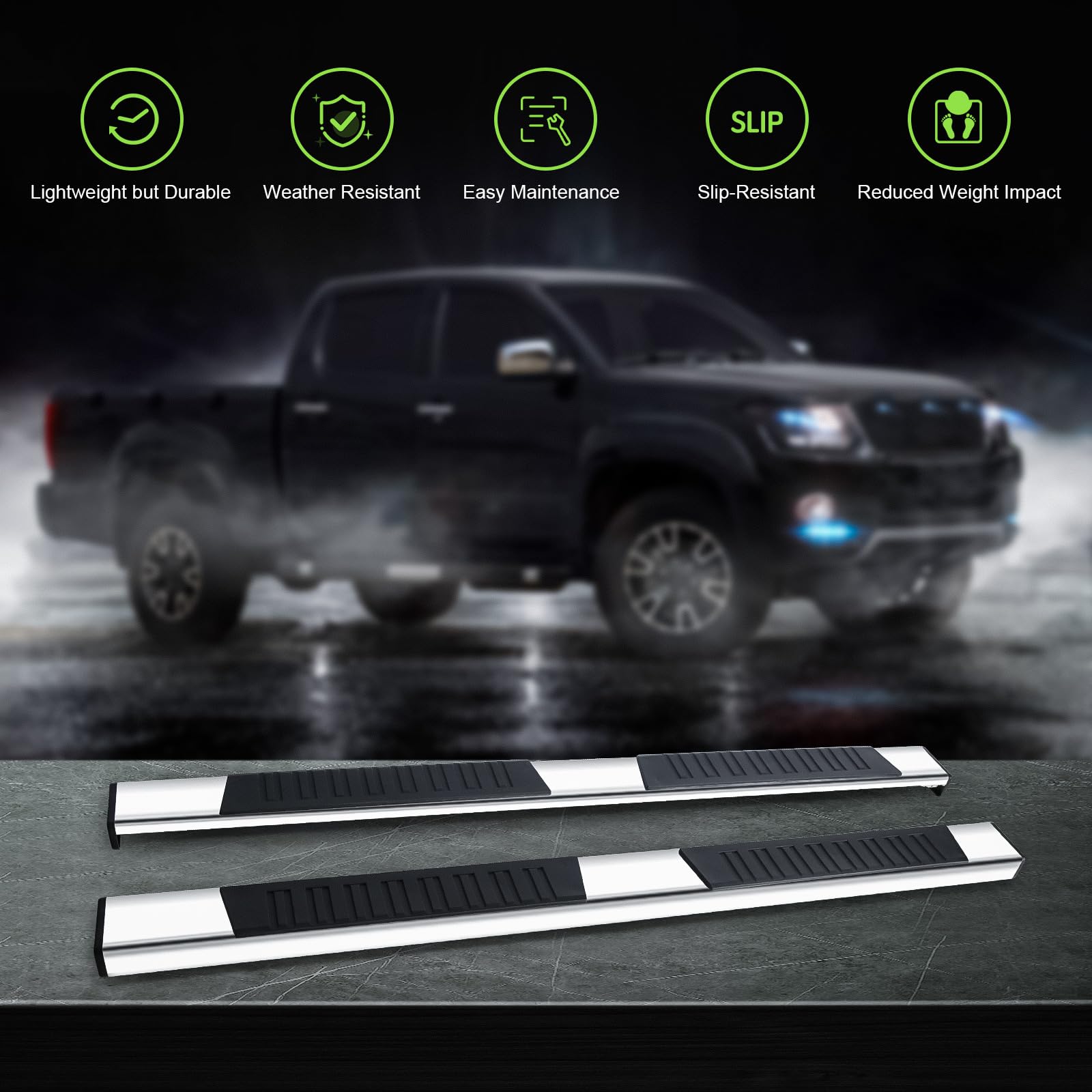 Upgrade Your 2024 Ram with Chrome Running Boards for Maximum Performance and Looks