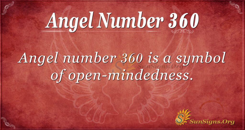 angel number 360