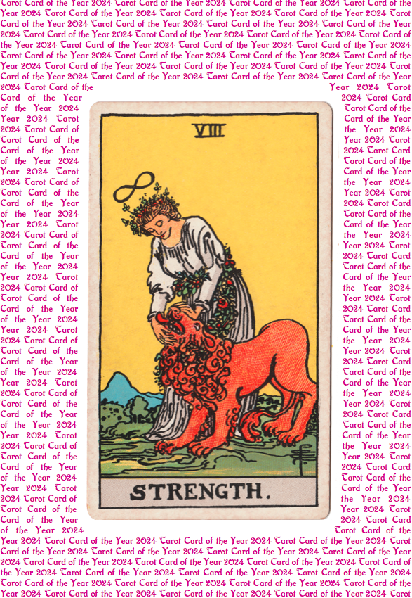 strength tarot year card