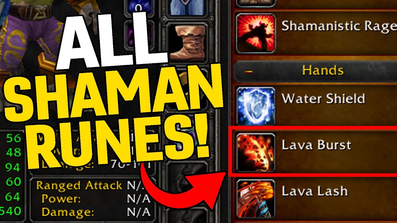 How to Unlock All Shaman Runes in World of Warcraft SoD