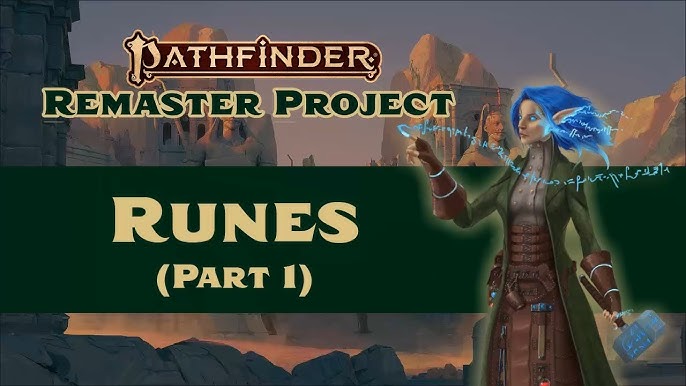 Unlock the Power of Runes in Pathfinder 2e: Customization Tips for Magic Items