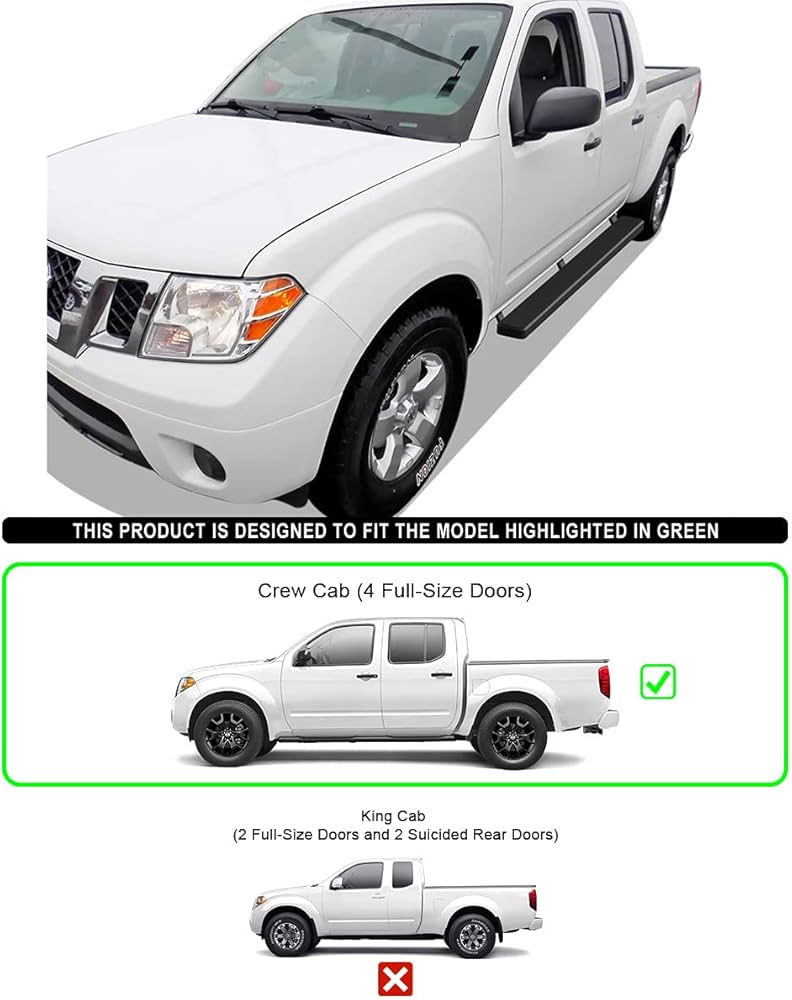 Get Authentic 2019 Nissan Frontier 4-Door Running Boards – Affordable Used Options Available