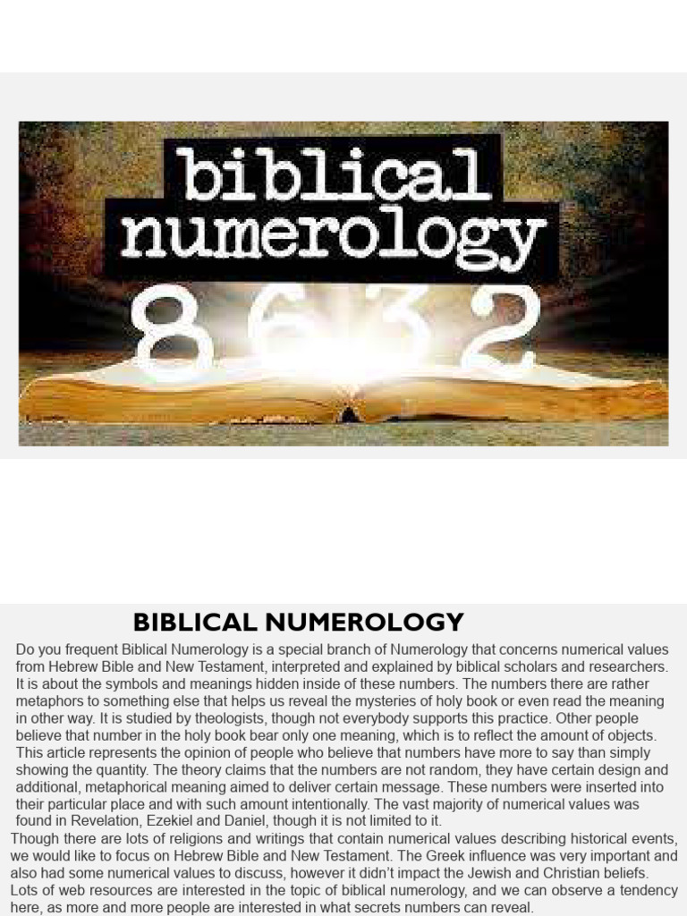 The Truth About Numerology: A Christian Perspective on Sin