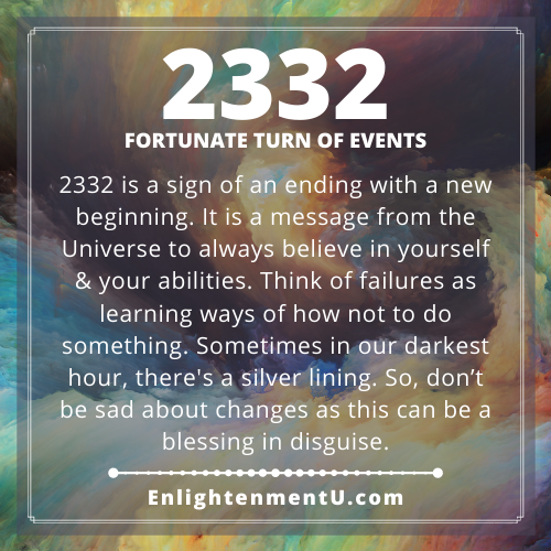 What Does 2332 Angel Number Mean? Unlock Its Powerful Spiritual Message