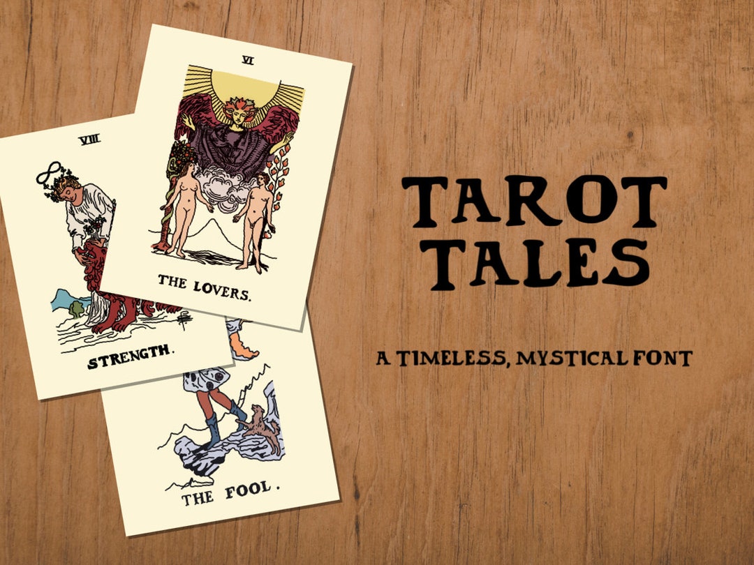 Download Unique Tarot Fonts: Enhance Your Designs with Mystical Appeal