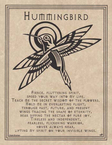 hummingbird totem