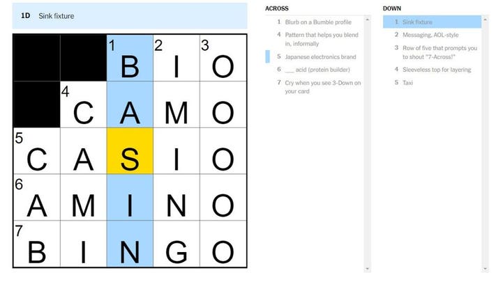 What Is the Sink Feature in NYT Crossword? Find the Answer Here