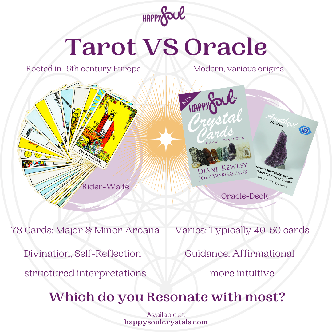 Oracle vs Tarot Cards: Which is Better for Your Spiritual Practice?