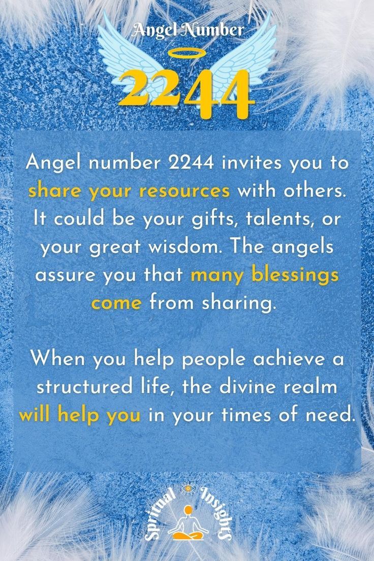 Angel Number 2244 Meaning: What Your Angels Are Telling You