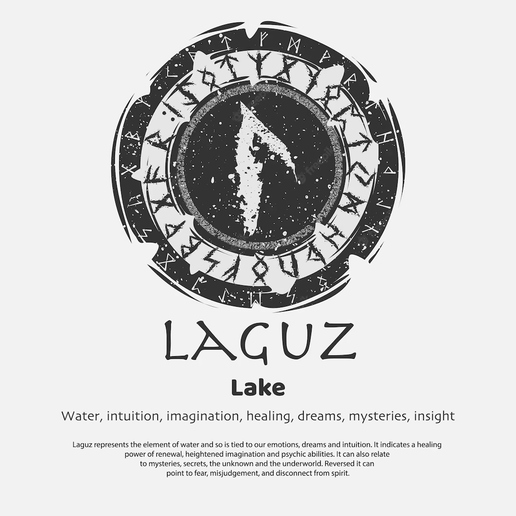 Laguz Rune Meaning: How the Water Element Represents Change and Flow