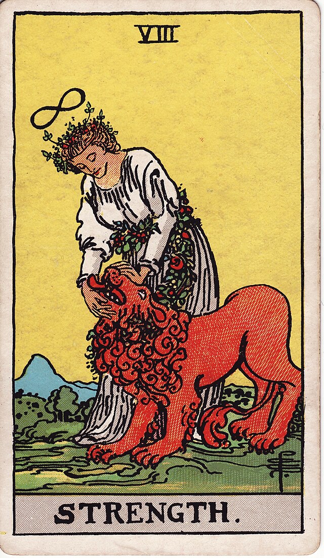 strength tarot year card