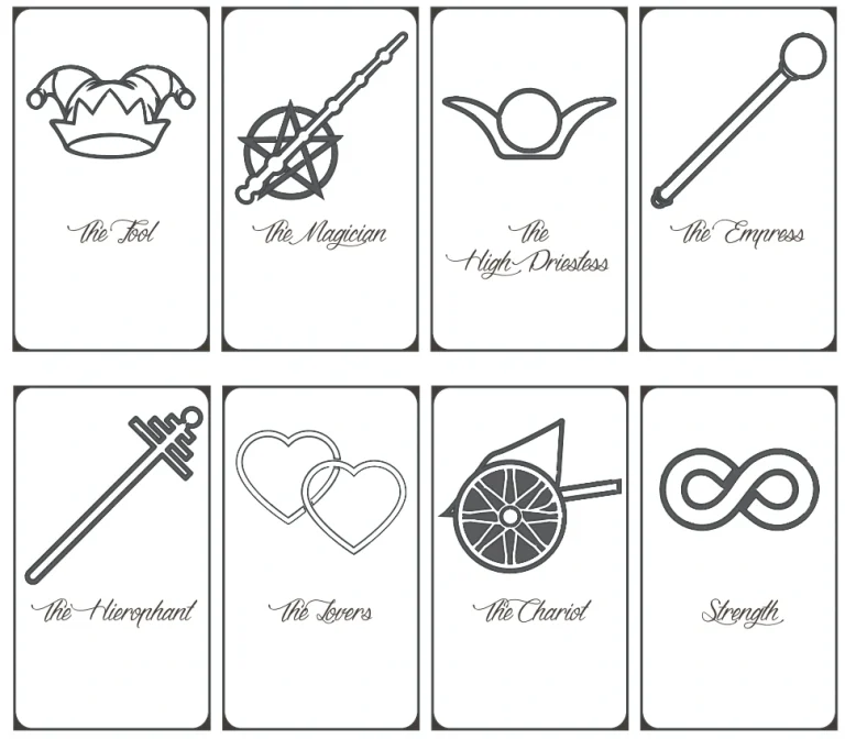 free tarot printables scrapbooking free