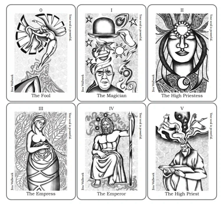 free tarot printables scrapbooking free