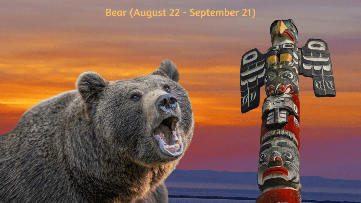 The Symbolism of the Bear on a Totem Pole: Strength, Leadership, and Healing