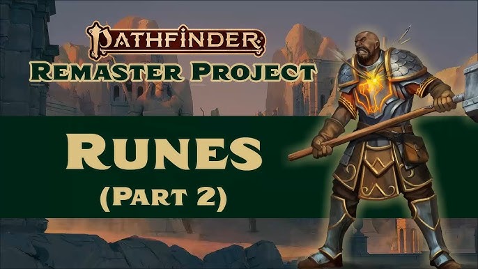 Unlocking Power: A Guide to Pathfinder Runes