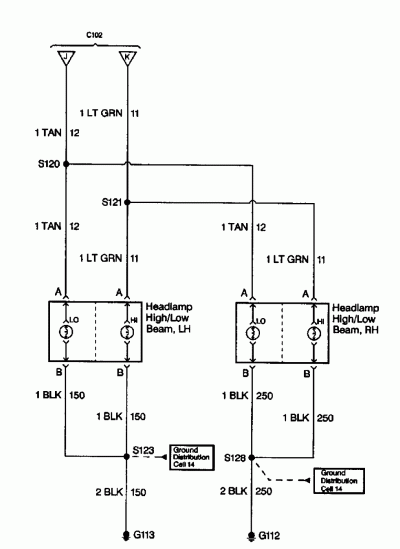 How to Read the 99 Escalade Running Light Wiring Diagram