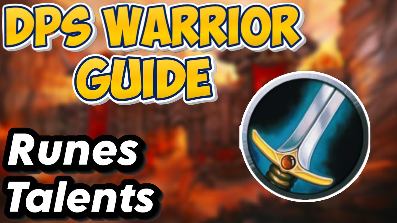 Best Warrior Runes for DPS in WoW Season of Discovery: Complete Guide