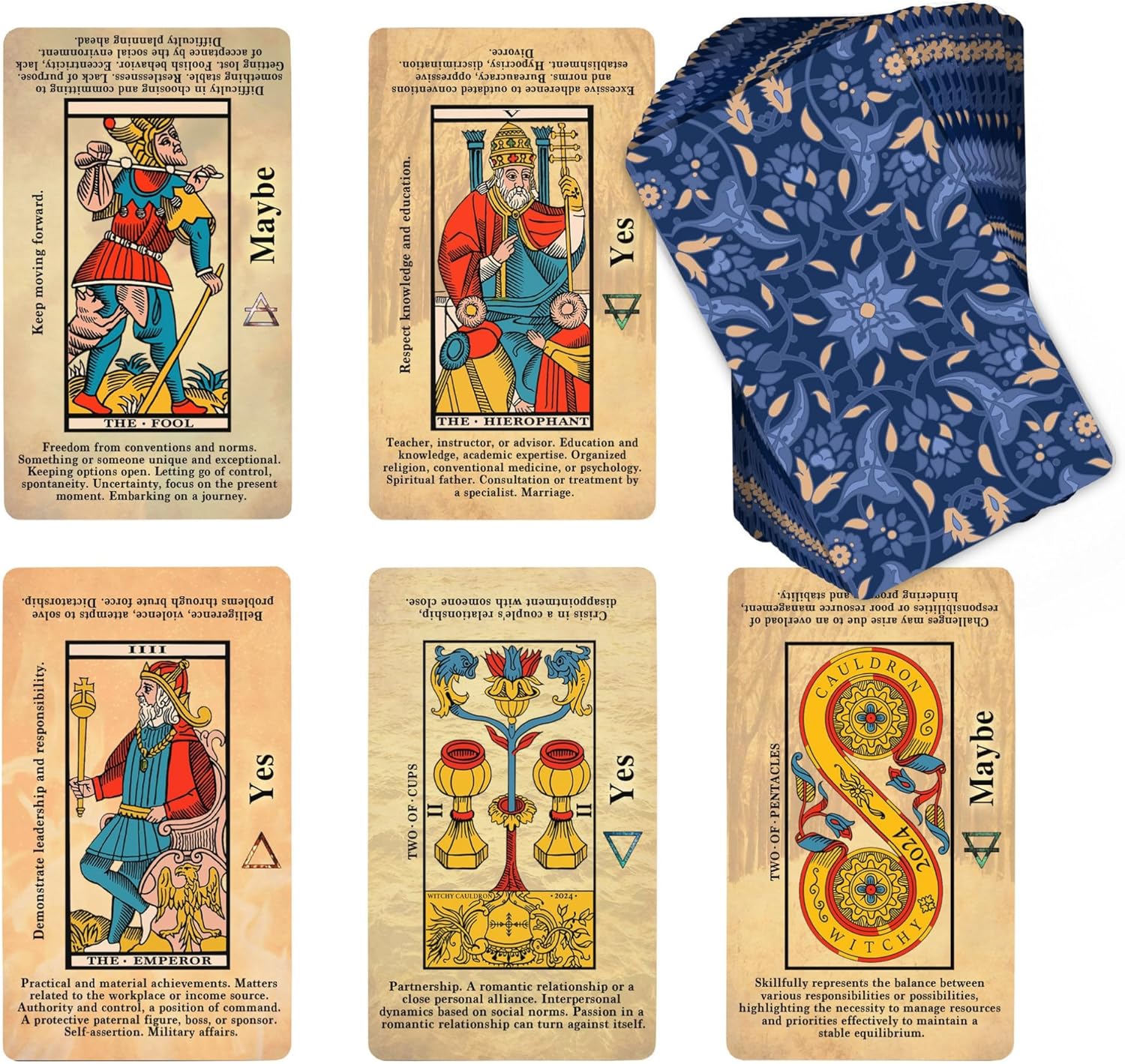 Tarot Marseille Closeup: A Beginners Guide to Understanding the Deck