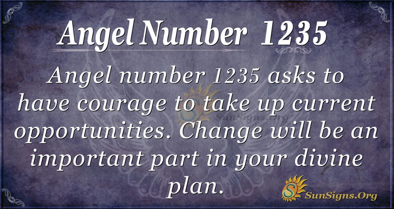 What does 1235 mean in angel numbers? Easy explanation here.