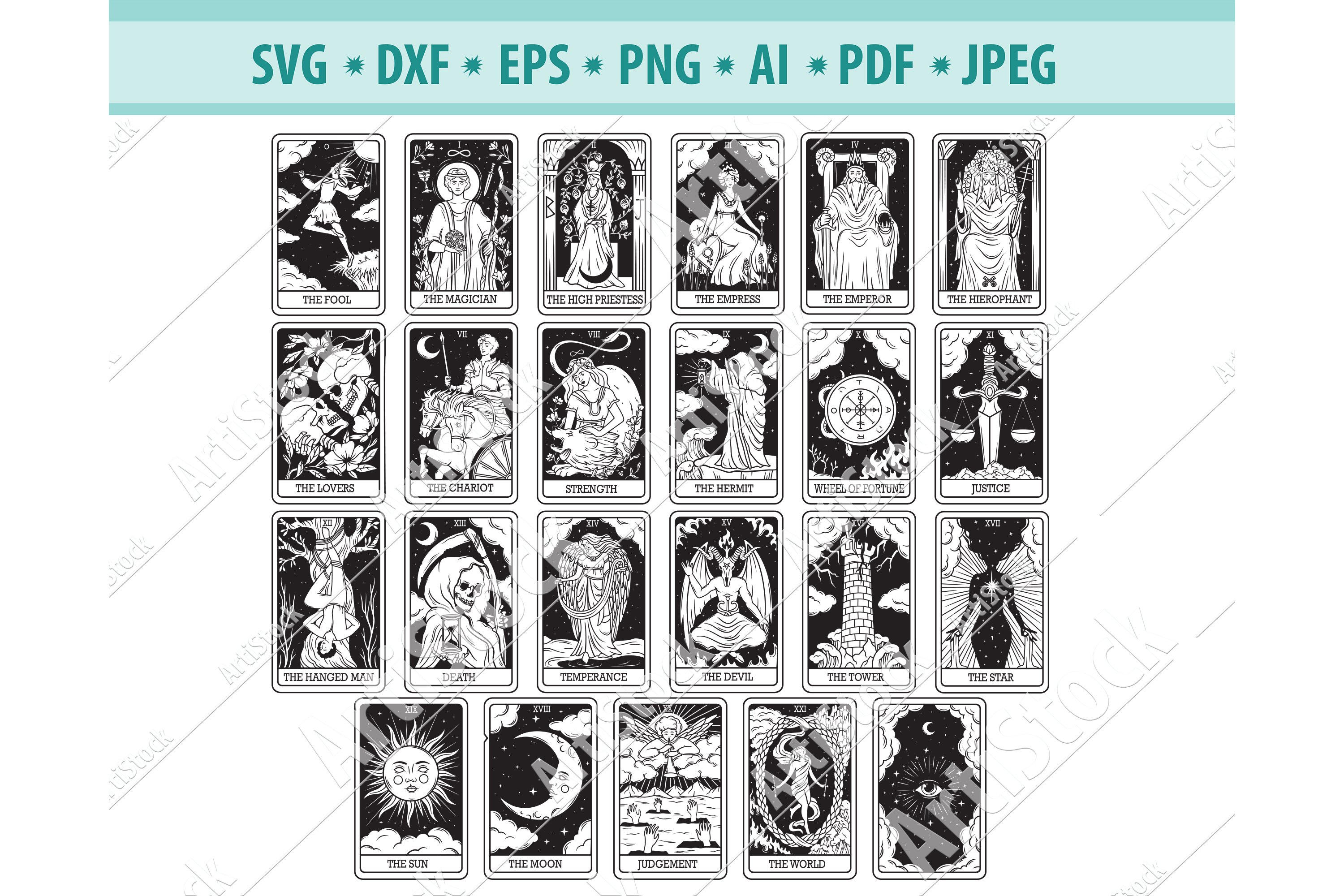 Looking for Free Tarot Card SVG? Check Out These Resources