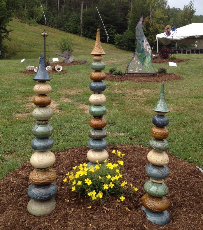 Unique Ceramic Garden Totems - Best Custom Designs