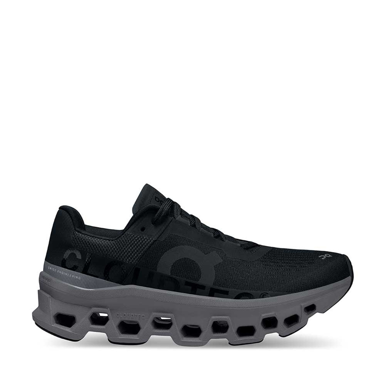 Get Your On Cloudmonster Womens Running Shoe - Black/Magnet - Size 7 Today!