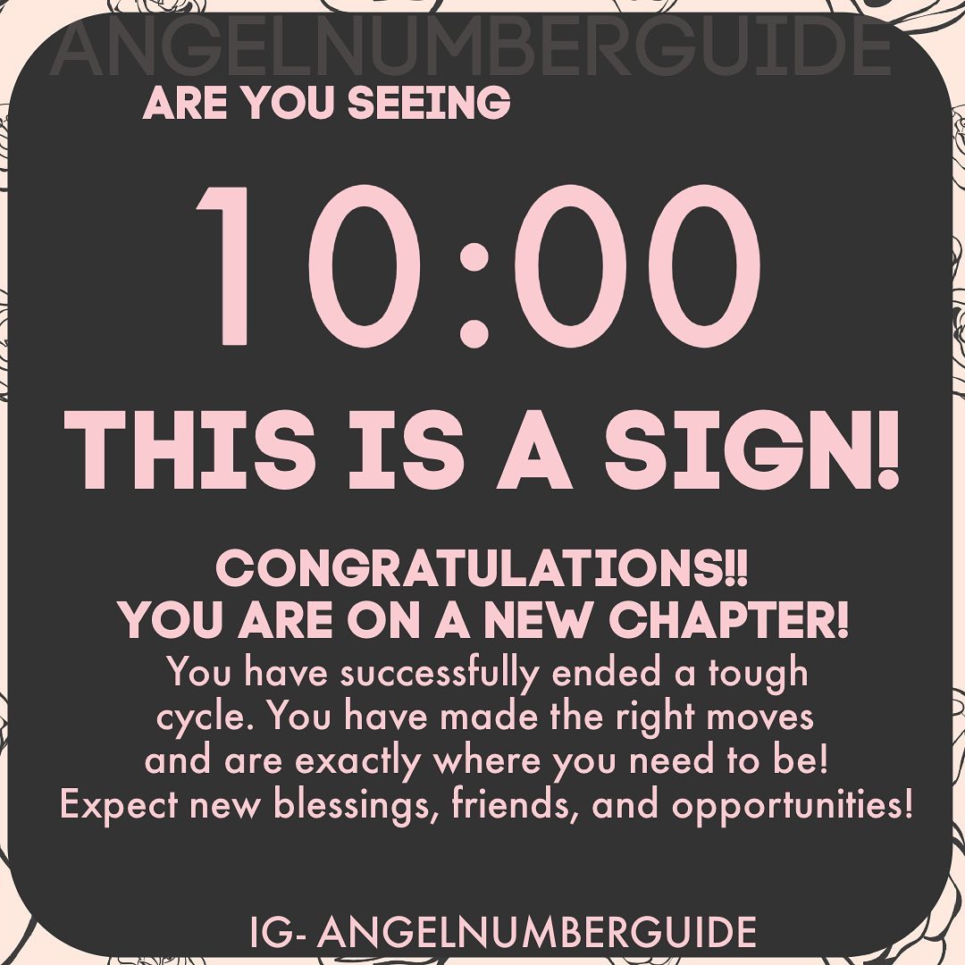 10:00 Angel Number Meaning: What Is It Trying to Tell You?