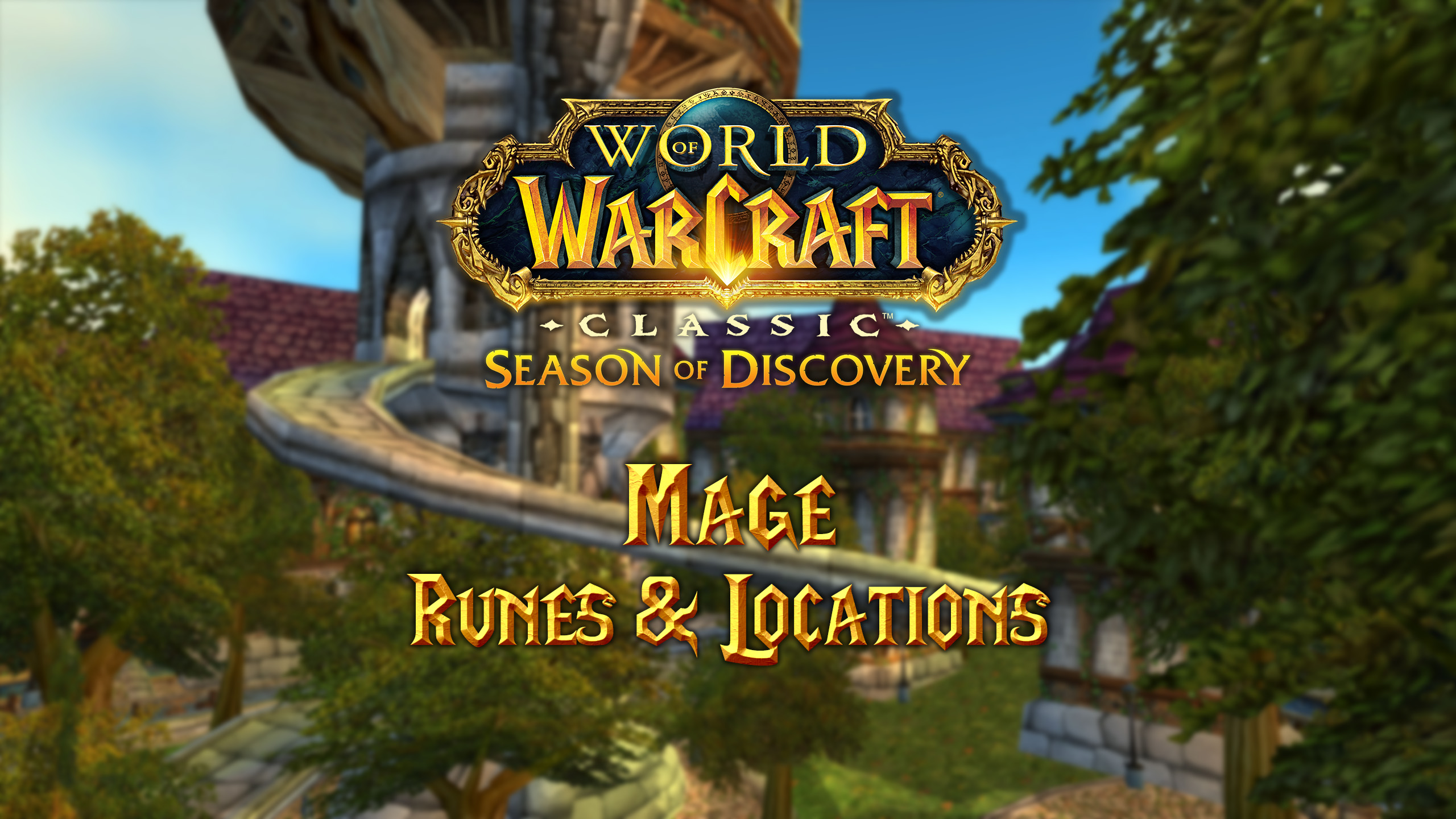 Best wow sod runes mage locations:  here is where to quickly find all mage runes in season of discovery!