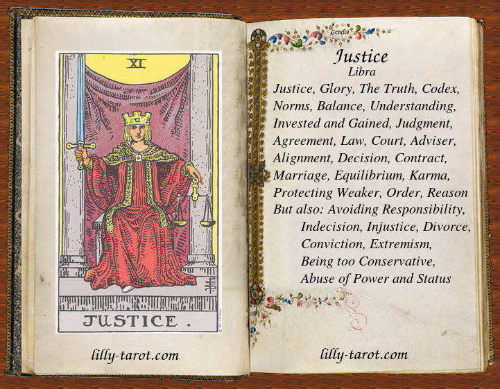 Justice Tarot Card: A Simple Guide to Its Meanings in Readings