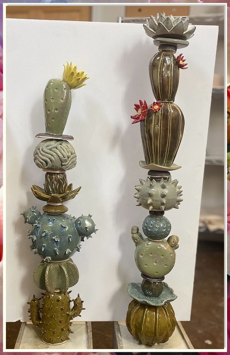 Cactus Totem Ideas: Creative Designs for Your Garden