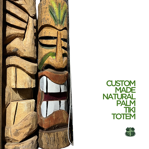 Custom Made Tiki Totem Pole for Sale: Order Yours Today