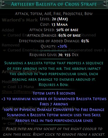 Ballista Totem Support in PoE: Leveling Guide and Strategies