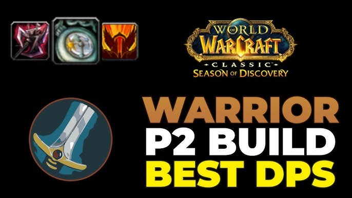 Best WoW SoD Warrior DPS Build and Runes for PvE