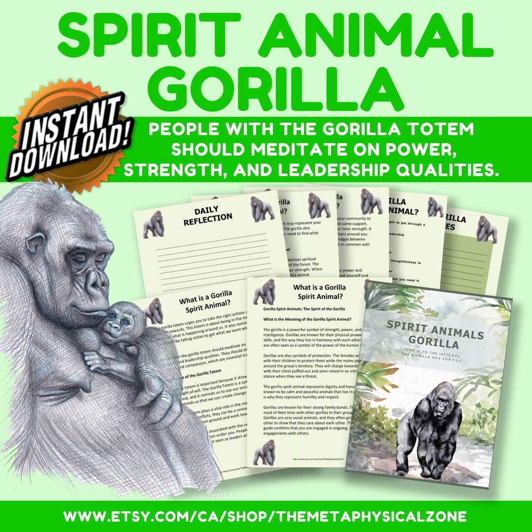 The Gorilla Animal Totem: A Guide to Its Symbolism