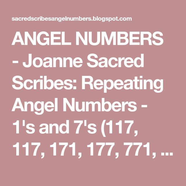 Joanne Scribes Angel Numbers: Decoding Their Meanings for You