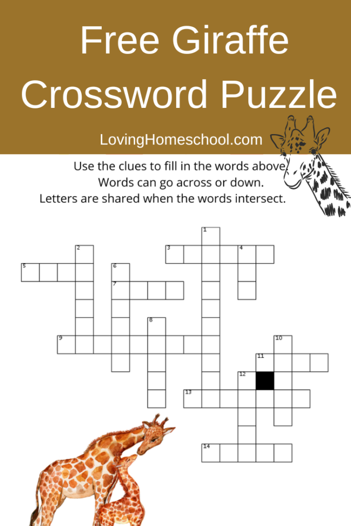 feature of a giraffe crossword clue What does it mean for you