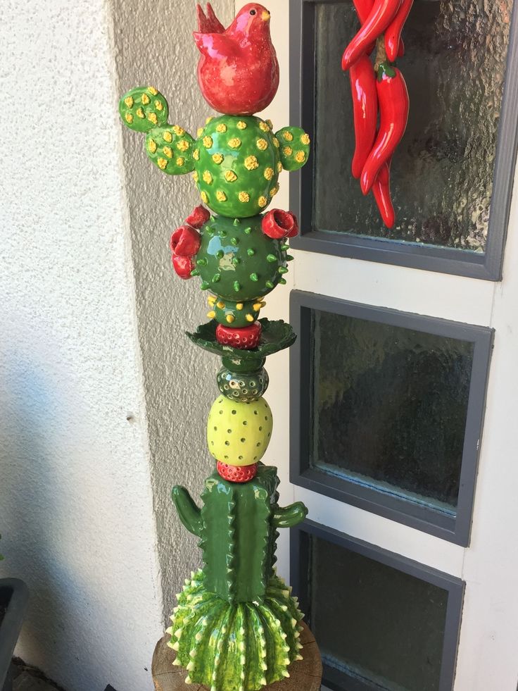 Cactus Totem Ideas: Creative Designs for Your Garden