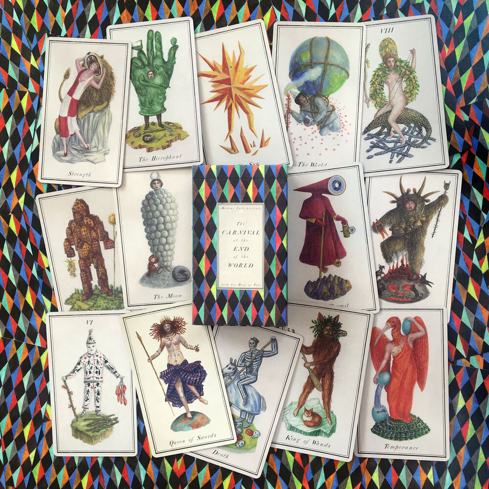 Dive Deep into the Carnival at the End of the World Tarot Deck