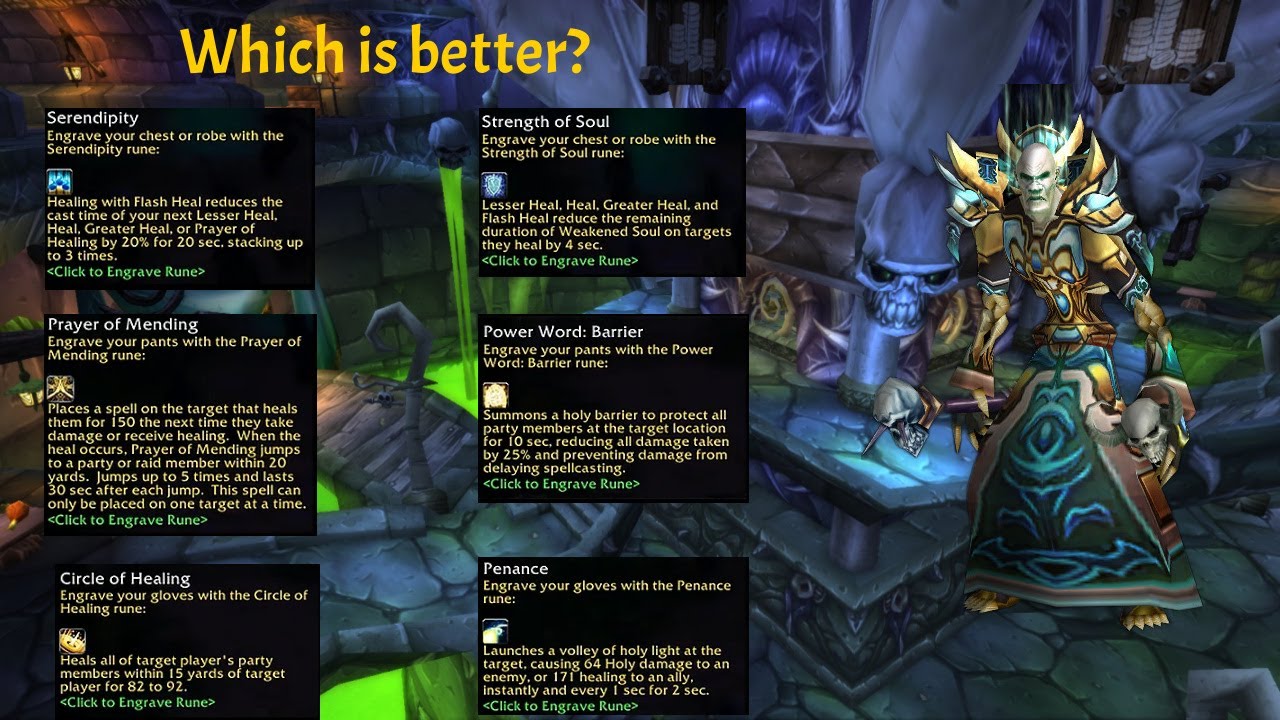 Wow Classic Season of Discovery Priest Runes: Leveling and Raiding Tips!