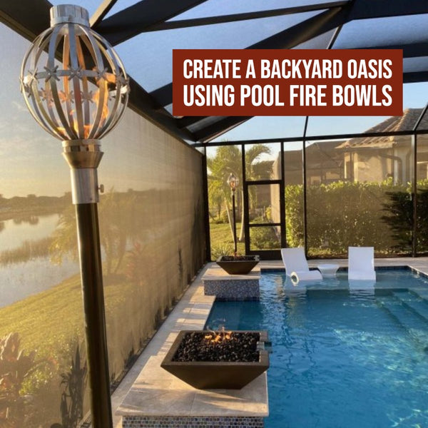 Swimming Pool Fire Features: Create an Outdoor Oasis Today!